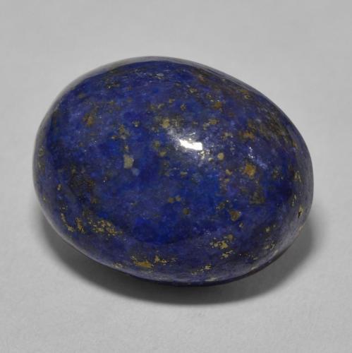 Lapislazzulo Blu scuro naturale da 18.38 ct, Ovale, Opaco