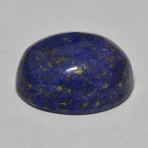 Lapislazzulo Blu scuro naturale da 18.38 ct, Ovale, Opaco