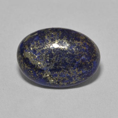 6.50ct Naturale Blu molto profondo Lapislazzulo, Ovale, Opaco