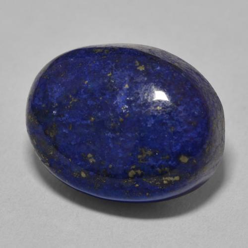 Lapislazzulo Blu scuro naturale da 17.71 ct, Ovale, Opaco
