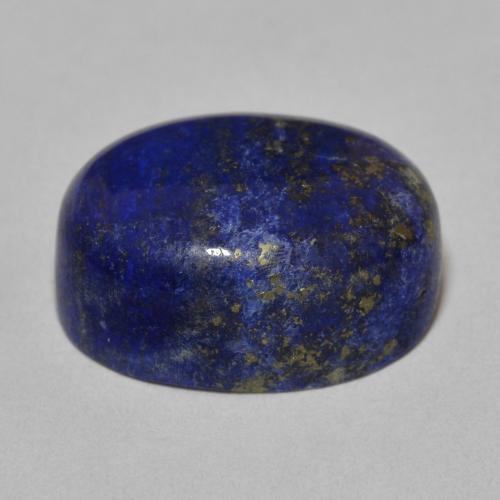 Lapislazzulo Blu scuro naturale da 18.60 ct, Ovale, Opaco