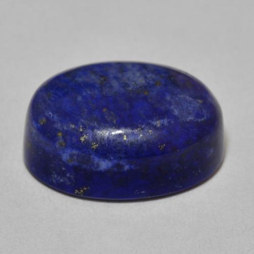 Lapislazzulo Blu molto profondo naturale da 13.60 ct, Ovale, Opaco