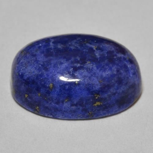 Lapislazzulo Blu scuro naturale da 9.50 ct, Ovale, Opaco