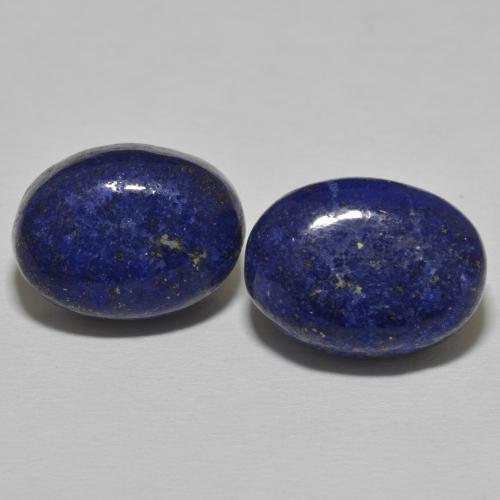 27.91ctw Naturale Blu molto profondo Lapislazzulo, Ovale, Opaco