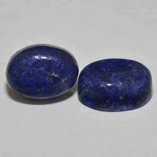 Gemme di Lapislazzulo Blu molto profondo naturale da 27.91 ct, Ovale, Opaco