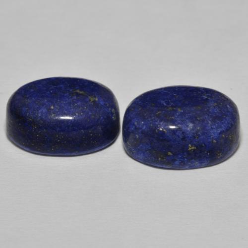 Gemme di Lapislazzulo Blu molto profondo naturale da 27.91 ct, Ovale, Opaco