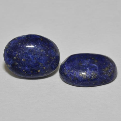 Gemme di Lapislazzulo Blu scuro naturale da 19.30 ct, Ovale, Opaco