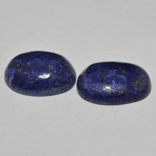 Gemme di Lapislazzulo Blu scuro naturale da 19.30 ct, Ovale, Opaco