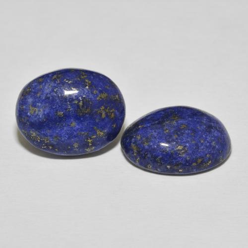 Gemme di Lapislazzulo Blu scuro naturale da 23.26 ct, Ovale, Opaco