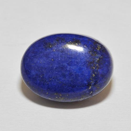 16.27ct Naturale Blu navy Lapislazzulo, Ovale, Opaco