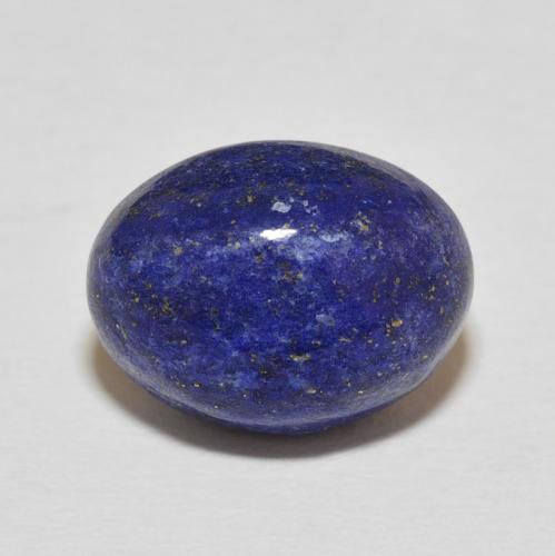 9.71ct Naturale Blu scuro Lapislazzulo, Ovale, Opaco