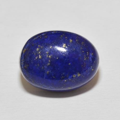 11.48ct Naturale Blu scuro Lapislazzulo, Ovale, Opaco