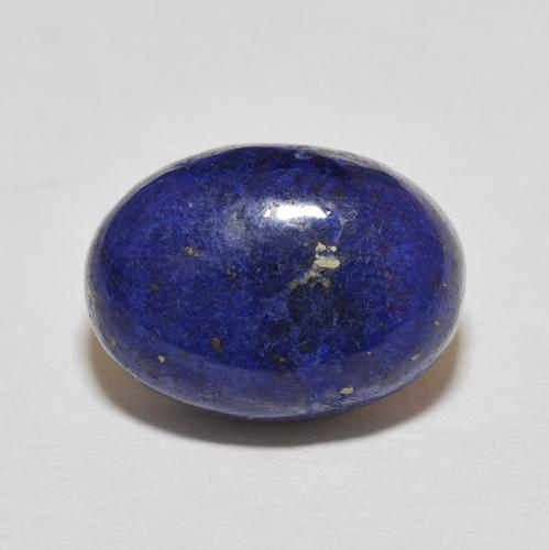 12.62ct Naturale Blu scuro Lapislazzulo, Ovale, Opaco