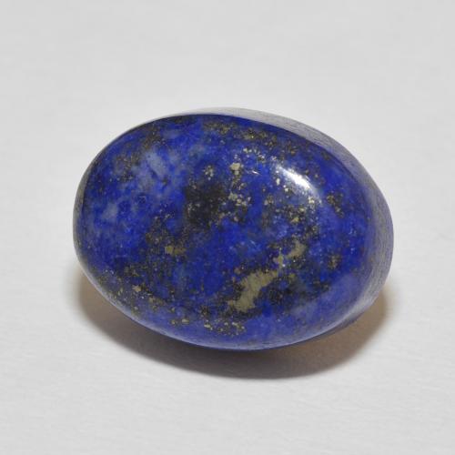 Lapislazzulo Blu molto profondo naturale da 15.82 ct, Ovale, Opaco