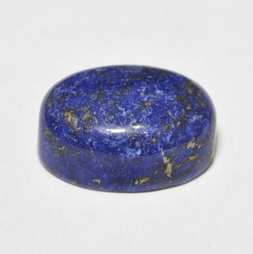 Lapislazzulo Blu Egiziano Profondo naturale da 14.49 ct, Ovale, Opaco