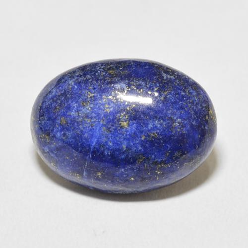 13.66ct Naturale Blu acceso Lapislazzulo, Ovale, Opaco