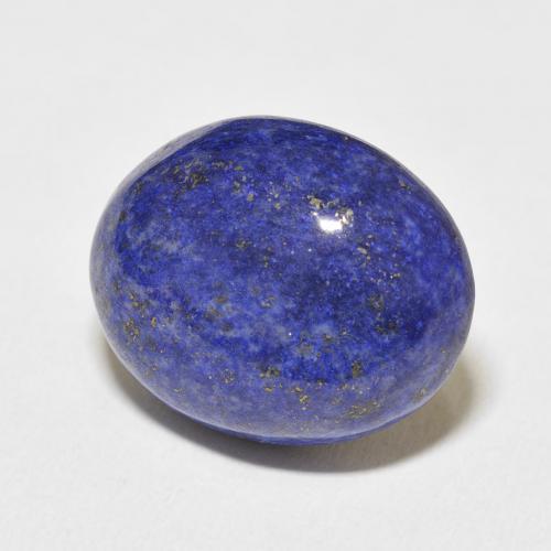 Lapislazzulo Blu Egiziano Profondo naturale da 15.26 ct, Ovale, Opaco