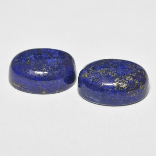 Gemme di Lapislazzulo Blu navy naturale da 25.25 ct, Taglio ovale, Opaco