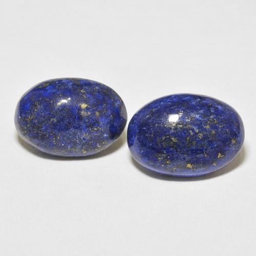 18.80ctw Naturale Blu Egiziano Profondo Lapislazzulo, Ovale, Opaco
