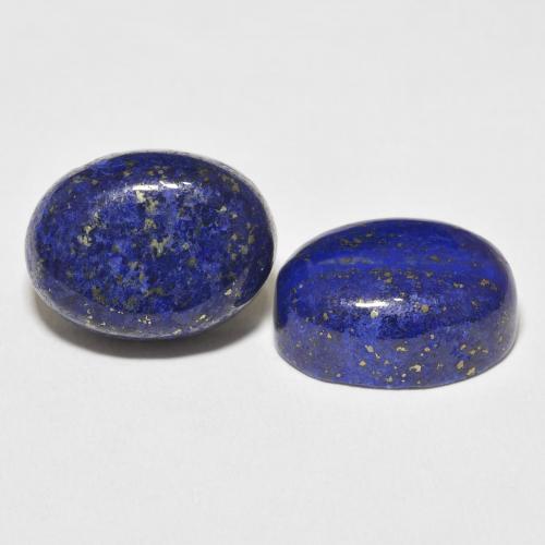 Gemme di Lapislazzulo Blu scuro naturale da 27.73 ct, Ovale, Opaco
