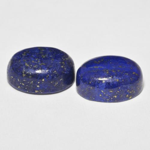 Gemme di Lapislazzulo Blu scuro naturale da 27.73 ct, Ovale, Opaco