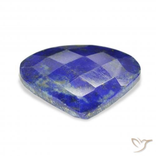 Lapislazzulo Blu scuro naturale da 22.58 ct, Forma a pera, Opaco