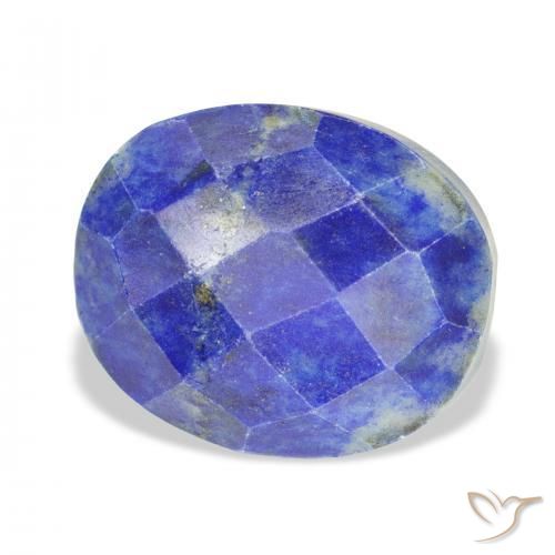 Lapislazzulo Blu scuro naturale da 25.71 ct, Ovale, Opaco