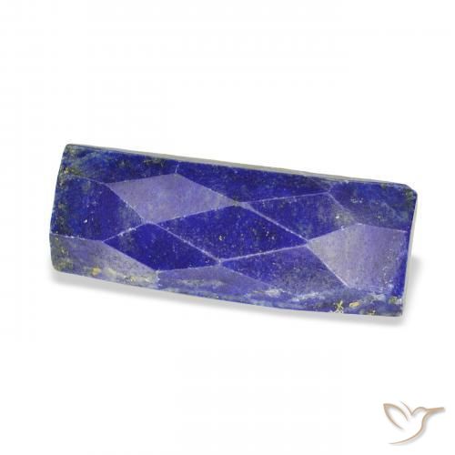 Lapislazzulo Blu scuro naturale da 13.05 ct, Taglio a baguette, Opaco