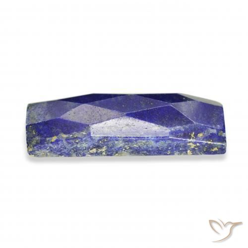 Lapislazzulo Blu scuro naturale da 13.05 ct, Taglio a baguette, Opaco