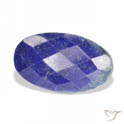 Lapislazzulo Blu navy naturale da 19.56 ct, Ovale, Opaco