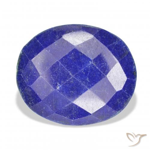 Lapislazzulo Blu Egiziano Profondo naturale da 31.66 ct, Ovale, Opaco