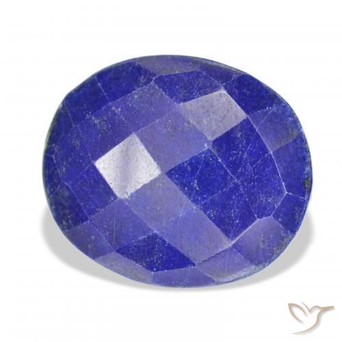 Lapislazzulo Blu Egiziano Profondo naturale da 31.66 ct, Ovale, Opaco