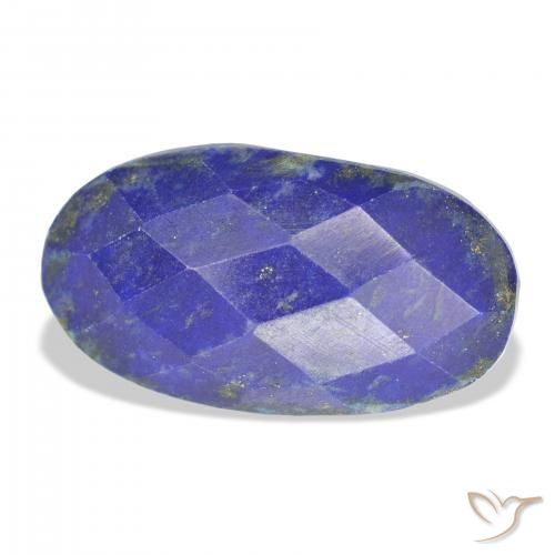 Lapislazzulo Blu scuro naturale da 10.68 ct, Ovale, Opaco