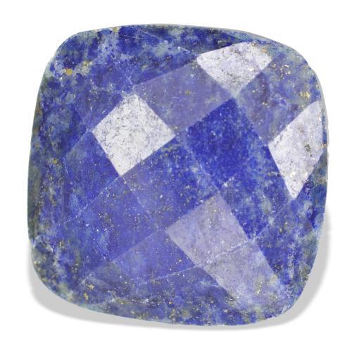 Lapislazzulo Blu scuro naturale da 25.25 ct, Cuscino, Opaco