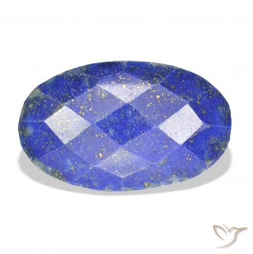 Lapislazzulo Blu scuro naturale da 24.00 ct, Ovale, Opaco