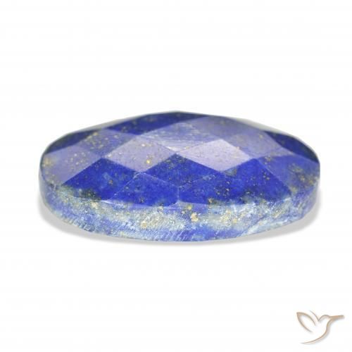 Lapislazzulo Blu scuro naturale da 24.00 ct, Ovale, Opaco
