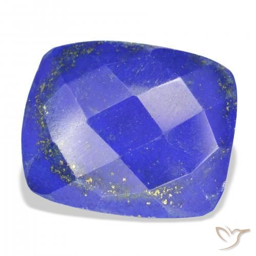 Lapislazzulo Blu Egiziano Profondo naturale da 17.74 ct, Cuscino, Opaco