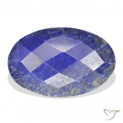 Lapislazzulo Blu scuro naturale da 26.36 ct, Ovale, Opaco