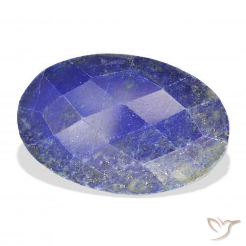 Lapislazzulo Blu scuro naturale da 26.36 ct, Ovale, Opaco