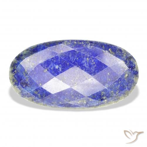 51.75ct Naturale Blu medio Lapislazzulo, Ovale, Opaco