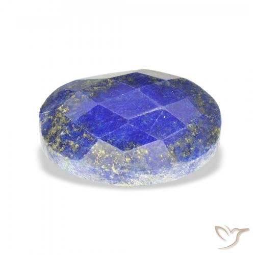 Lapislazzulo Blu acceso naturale da 19.70 ct, Ovale, Opaco