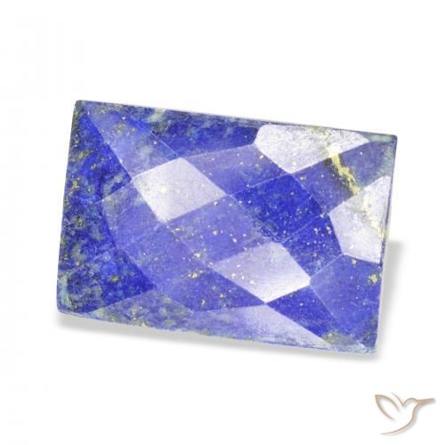 Lapislazzulo Blu acceso naturale da 27.94 ct, Taglio a baguette, Opaco