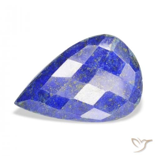 19.59ct Naturale Blu medio Lapislazzulo, Forma a pera, Opaco