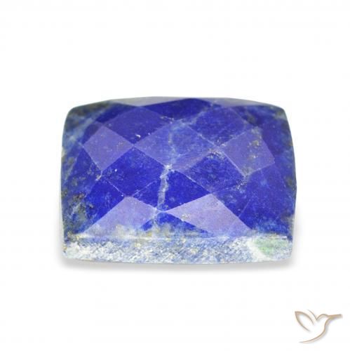 Lapislazzulo Blu acceso naturale da 17.21 ct, Taglio a baguette, Opaco