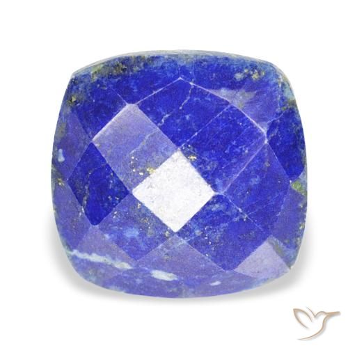 10.36ct Naturale Blu medio Lapislazzulo, Cuscino, Opaco