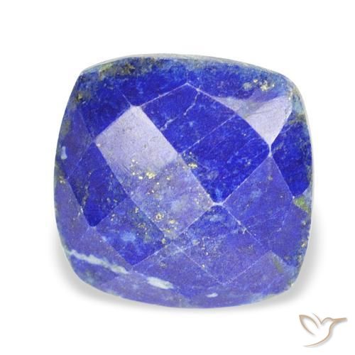 Lapislazzulo Blu medio naturale da 10.36 ct, Cuscino, Opaco