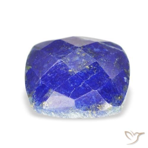 Lapislazzulo Blu medio naturale da 10.36 ct, Cuscino, Opaco