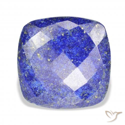 46.07ct Naturale Blu acceso Lapislazzulo, Cuscino, Opaco