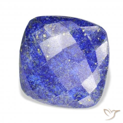 Lapislazzulo Blu acceso naturale da 46.07 ct, Cuscino, Opaco