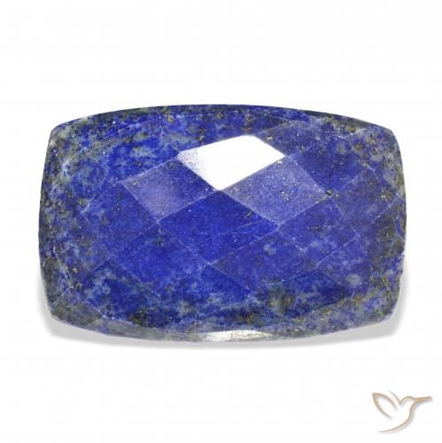 61.80ct Naturale Blu navy Lapislazzulo, Cuscino, Opaco